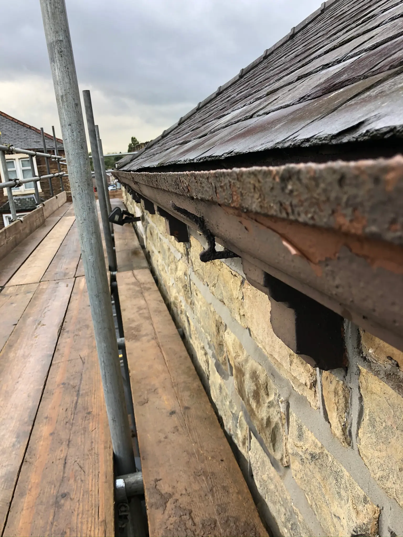 Gutter work in Nelson, photo 1