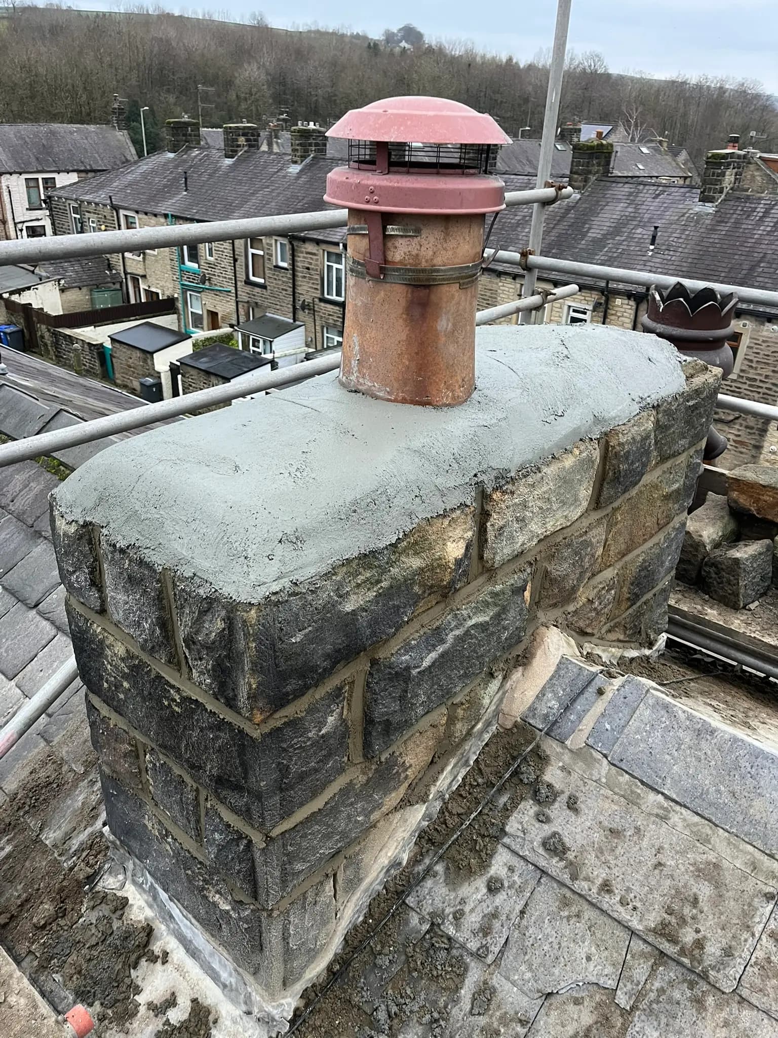 Chimney repairs, photo 11