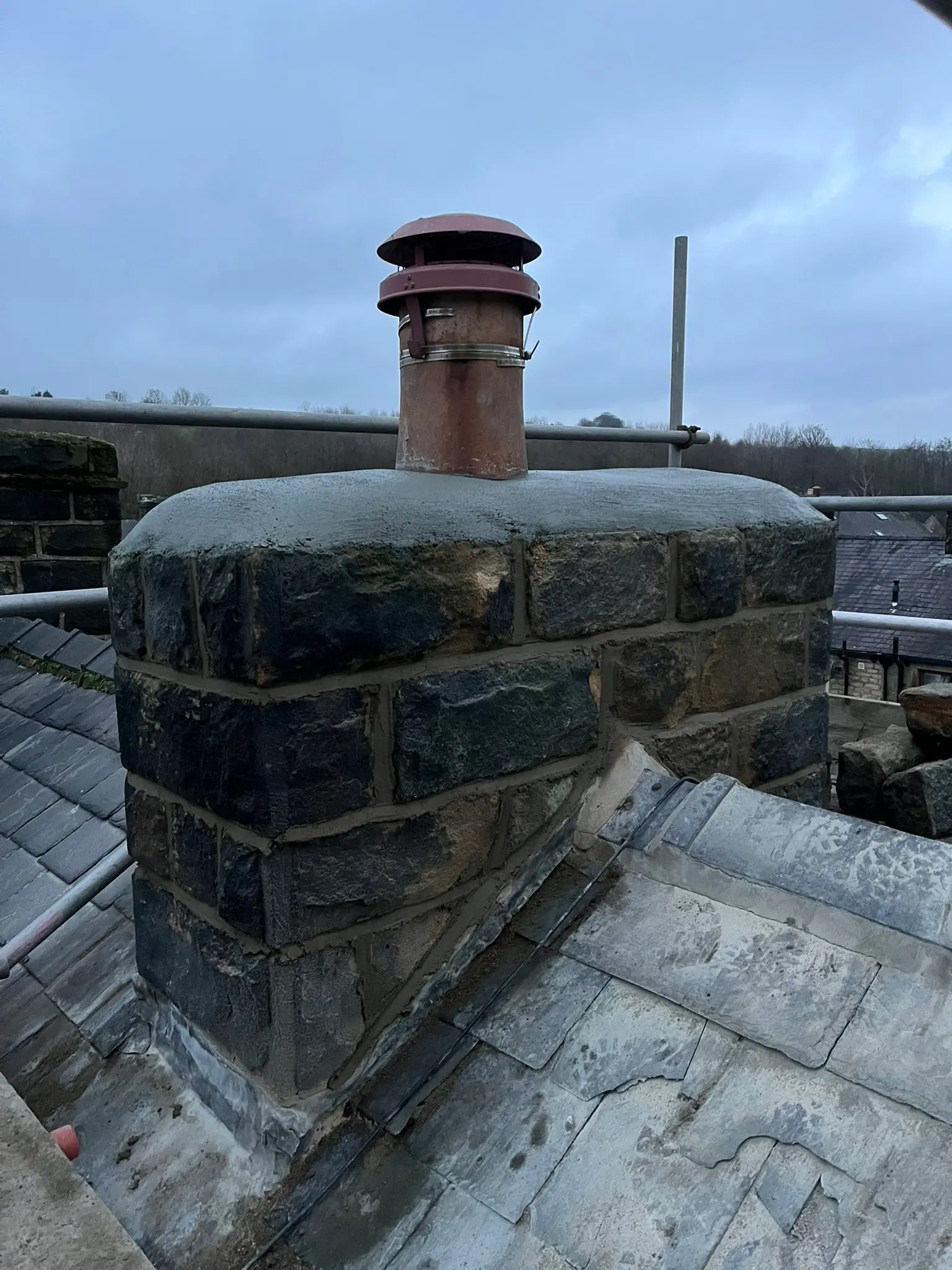 Chimney repairs, photo 12