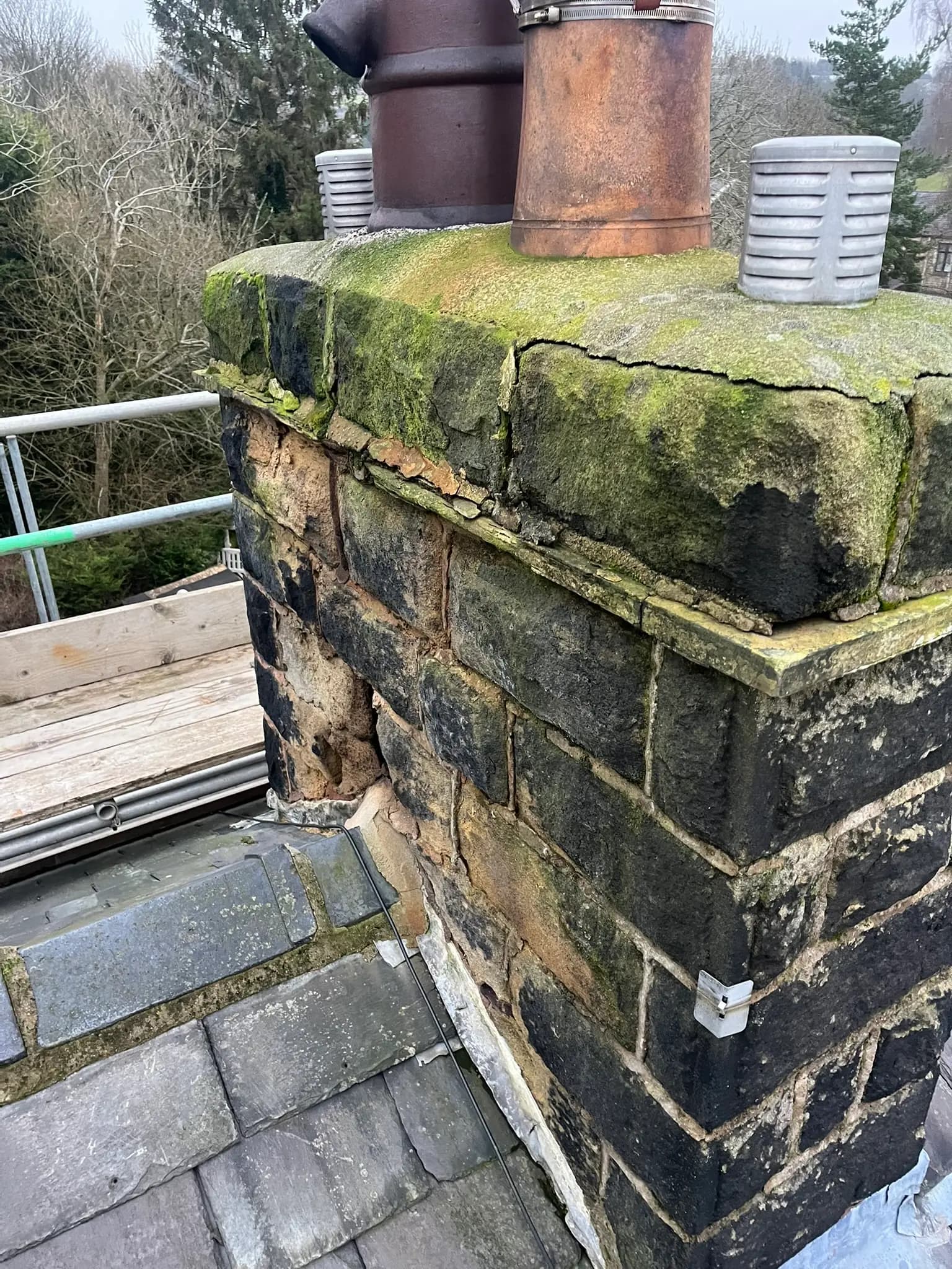 Chimney repairs, photo 2