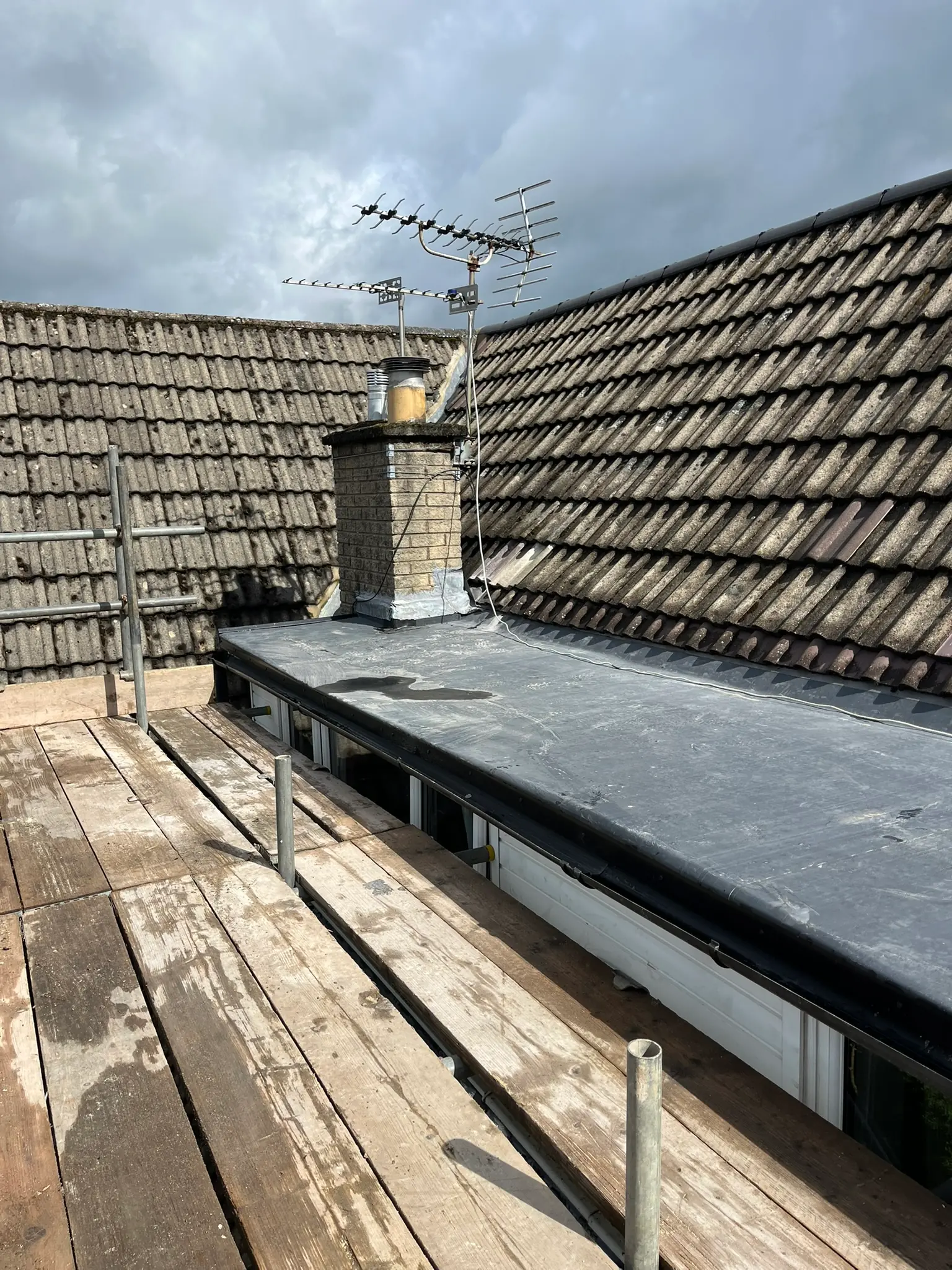 Roofing work, photo 4