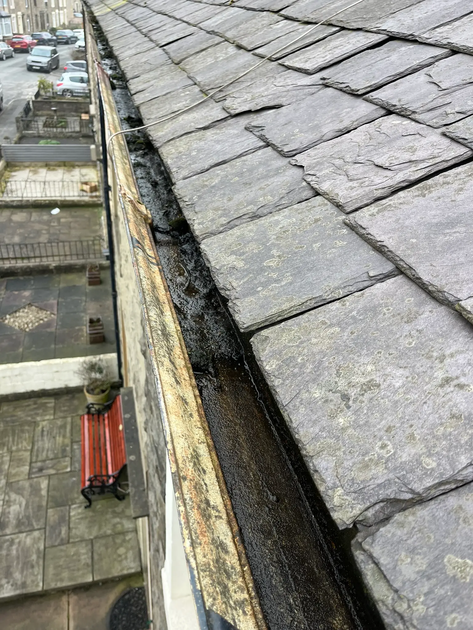 Gutter work in Clitheroe, photo 1
