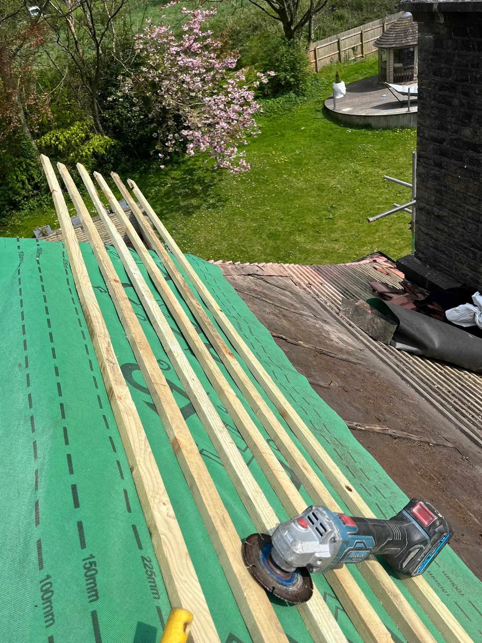 Roof tile repairs in Foulridge, photo 7