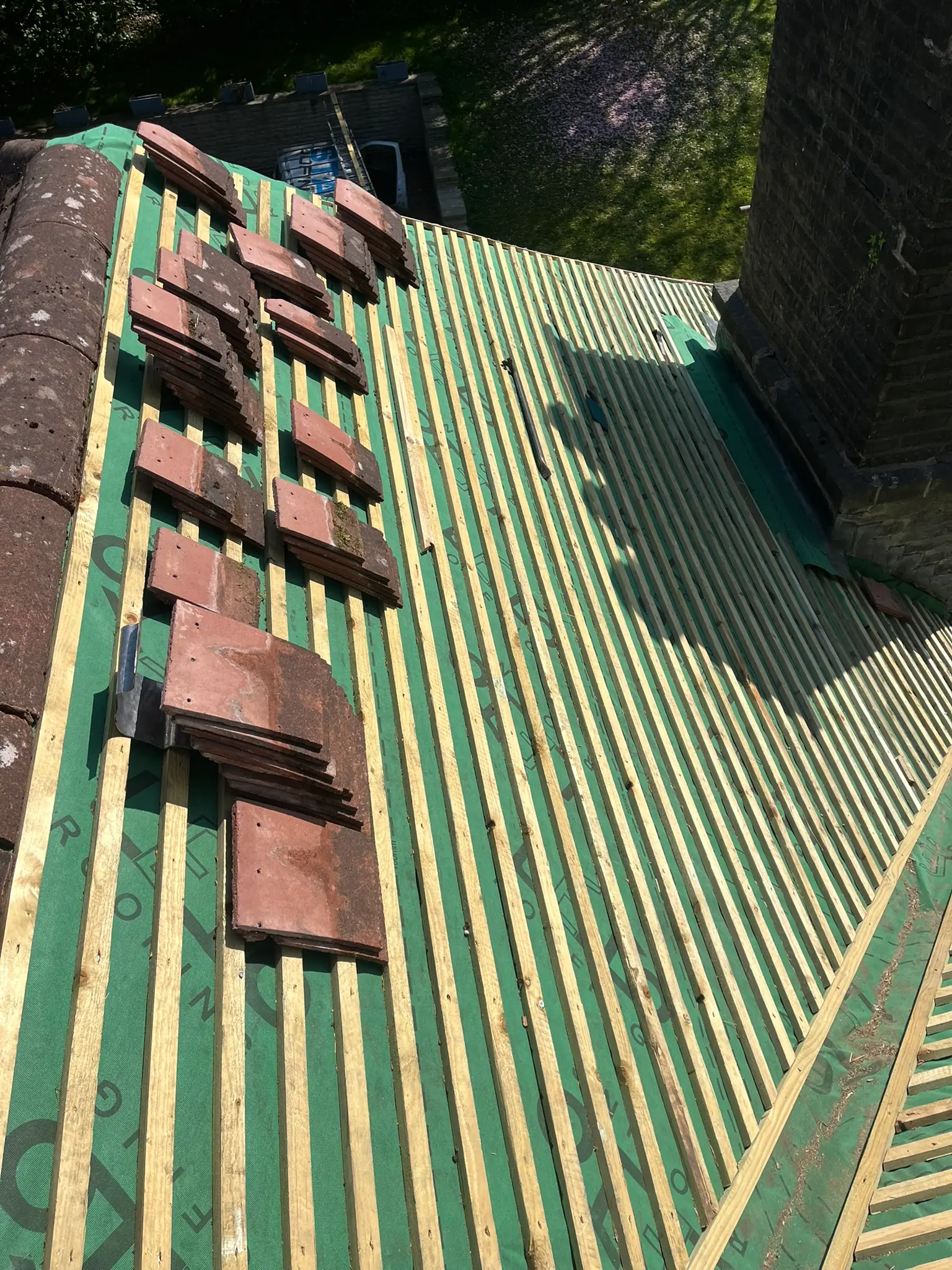 Roof tile repairs in Foulridge, photo 8